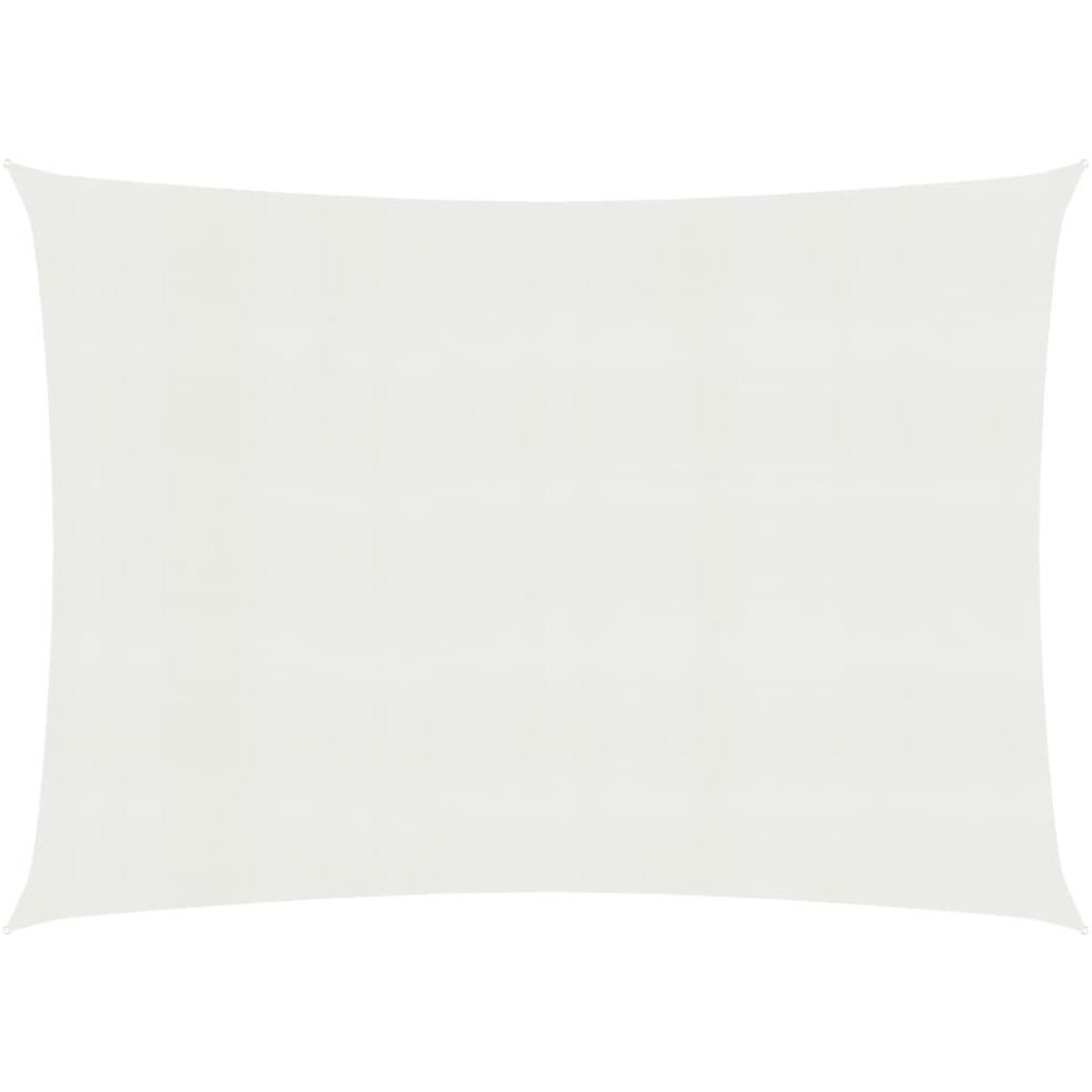 Vela Parasole 160 g / m² Bianca 3,5x5 m in HDPE - Foto 1
