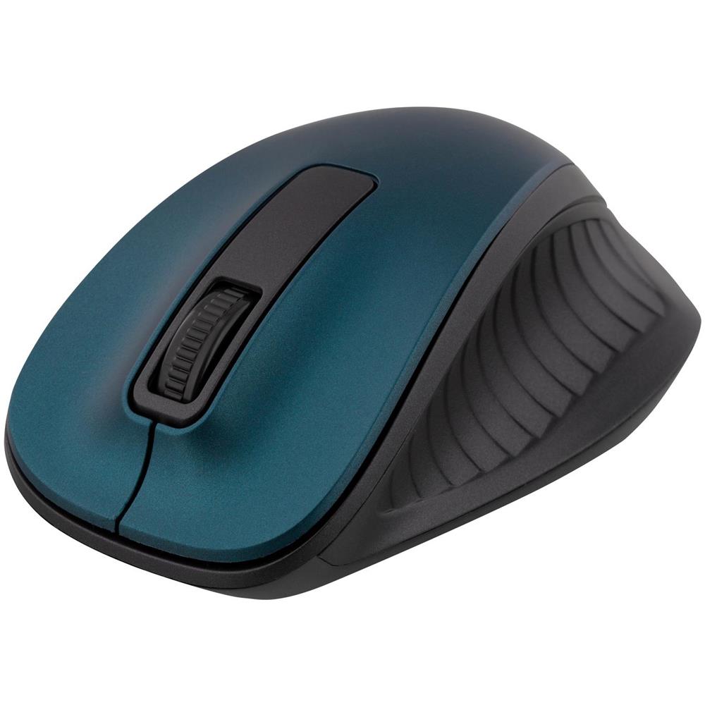 Mouse Ottico Wireless 2,4 Ghz, 3 Pulsanti Con Scorrimento, Blu - Foto 1