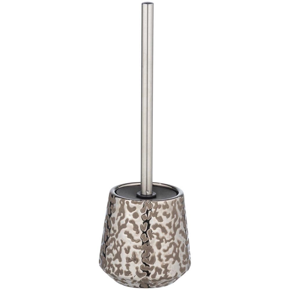 Spazzola Wc Burgos, Con Finitura Platino, Ceramica, Wenko - Foto 1