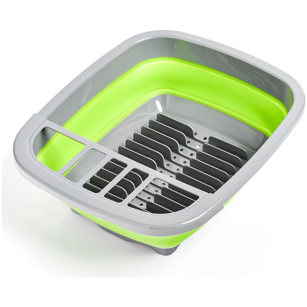 Asciugatrice Pieghevole, Colore Verde, 38 X 32 X 12 Cm - Foto 4