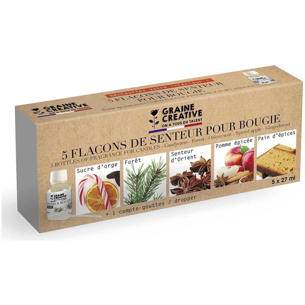 5 Profumi Per Candele Natalizie - 27 Ml - Foto 1