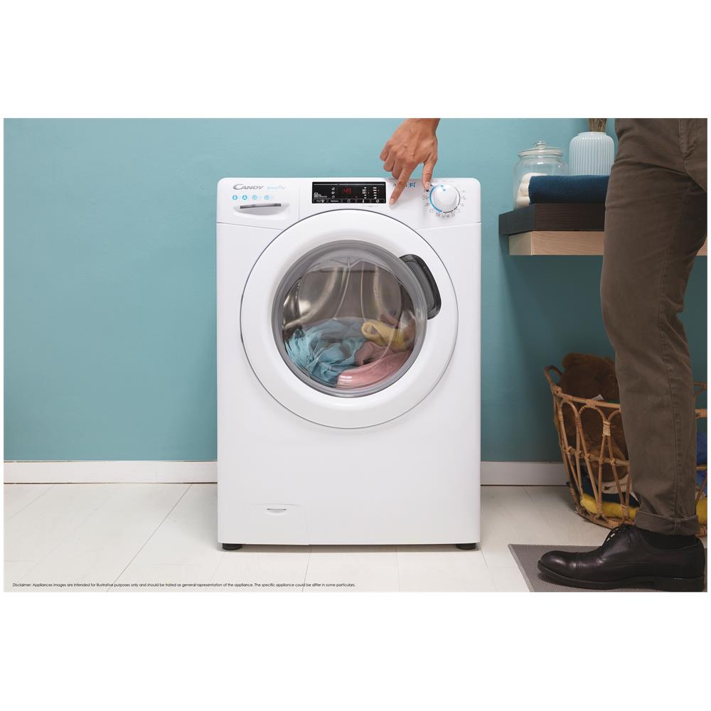 Lavatrice Standard CSO14105TW41S Smart Pro 10 Kg Classe B Centrifuga 1400 giri - Foto 11