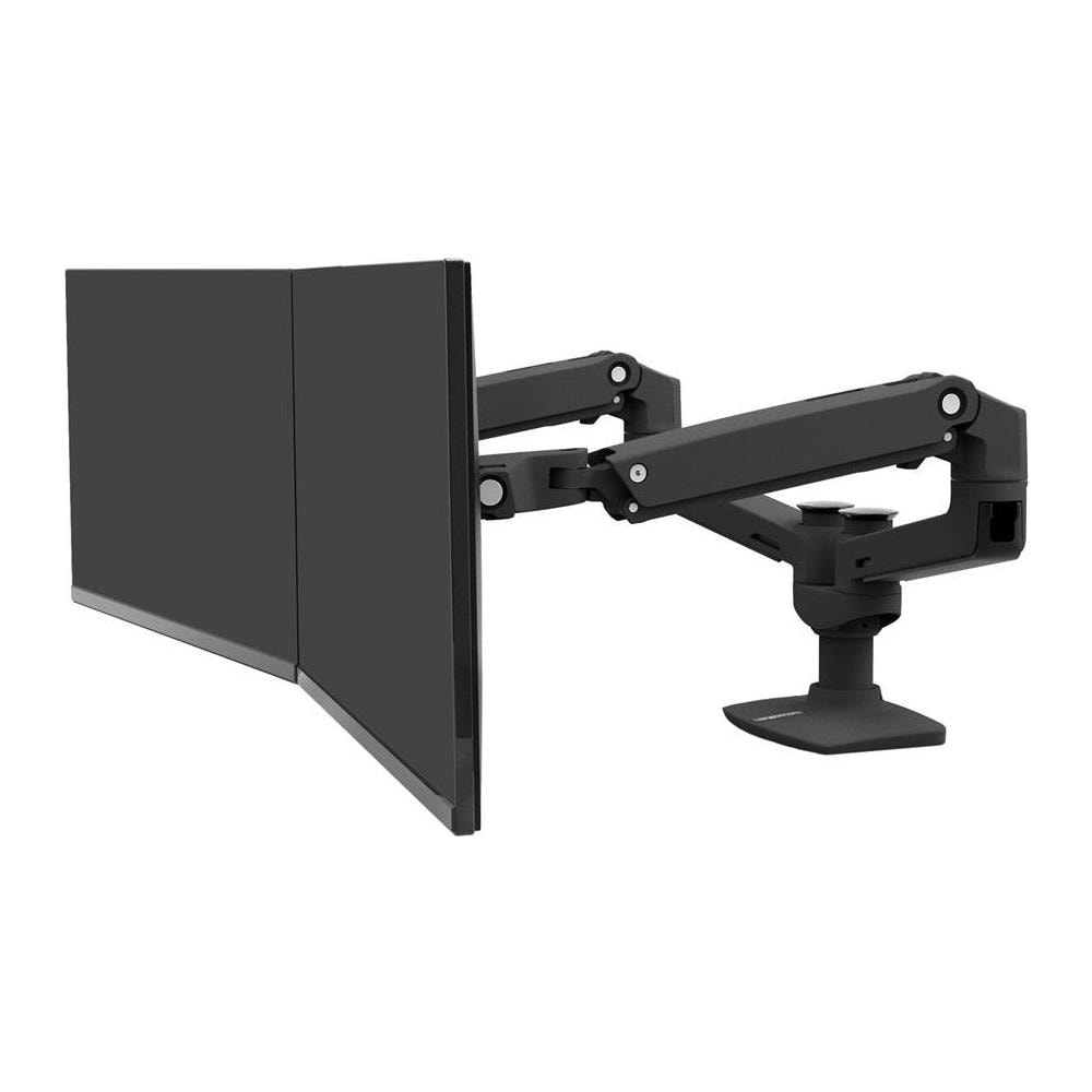 LX Series 45-245-224 supporto da tavolo per Tv a schermo piatto 68,6 cm (27") Nero Scrivania - Foto 1