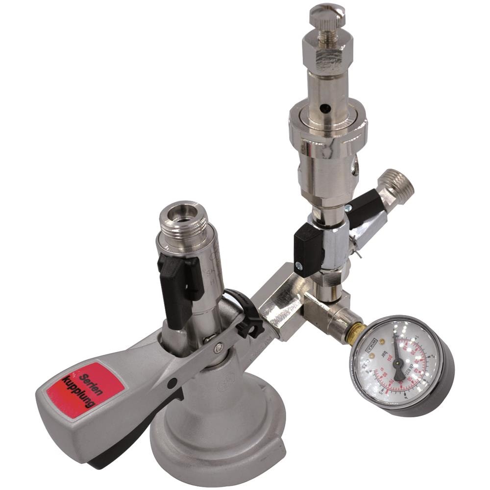 Attacco Fusto Birra Rubinetto Per Riempire I Fusti Di Birra Kegexecution, Keg:type M - Foto 1