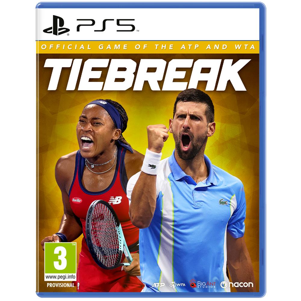 NACON TIEBREAK: Official game of the ATP and WTA, PlayStation 5, Modalità multiplayer, E (tutti) - Foto 1