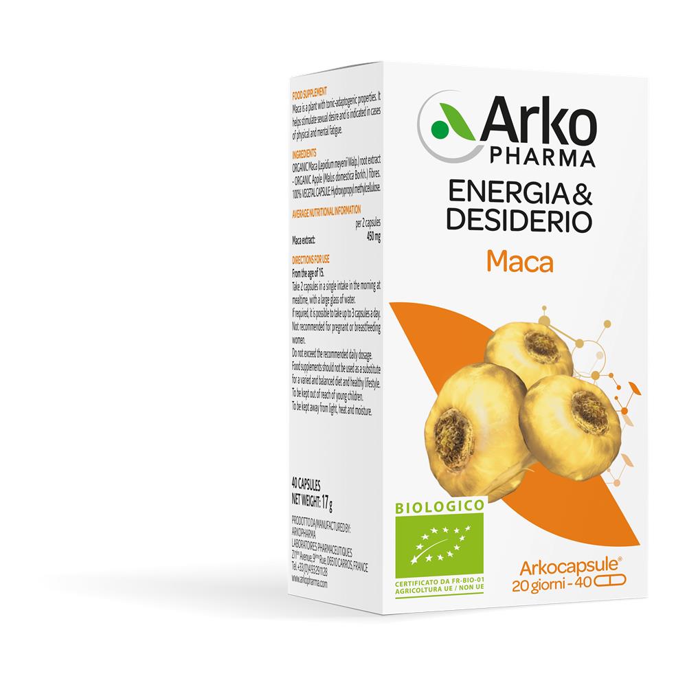 Arko Capsule Maca Bio 40 Capsule - Foto 1