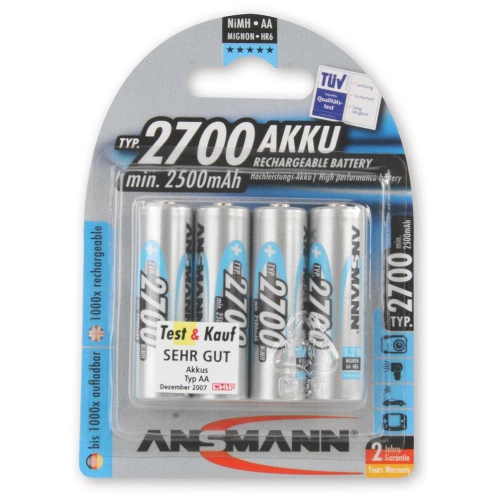 Blister da 4 Batterie Mignon AA - Foto 1