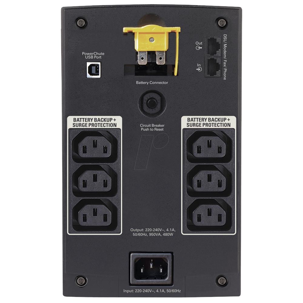 Gruppo di Continuità UPS BX950UI 950VA / 480W AVR 6 Prese IEC (C13) / USB / RJ11 - Foto 2