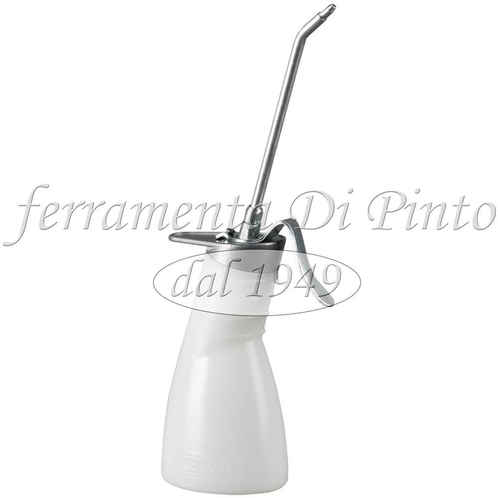 Oliatore Manuale Polietilene Ml 300 Canna Rigida Piegata Professionale - Foto 2