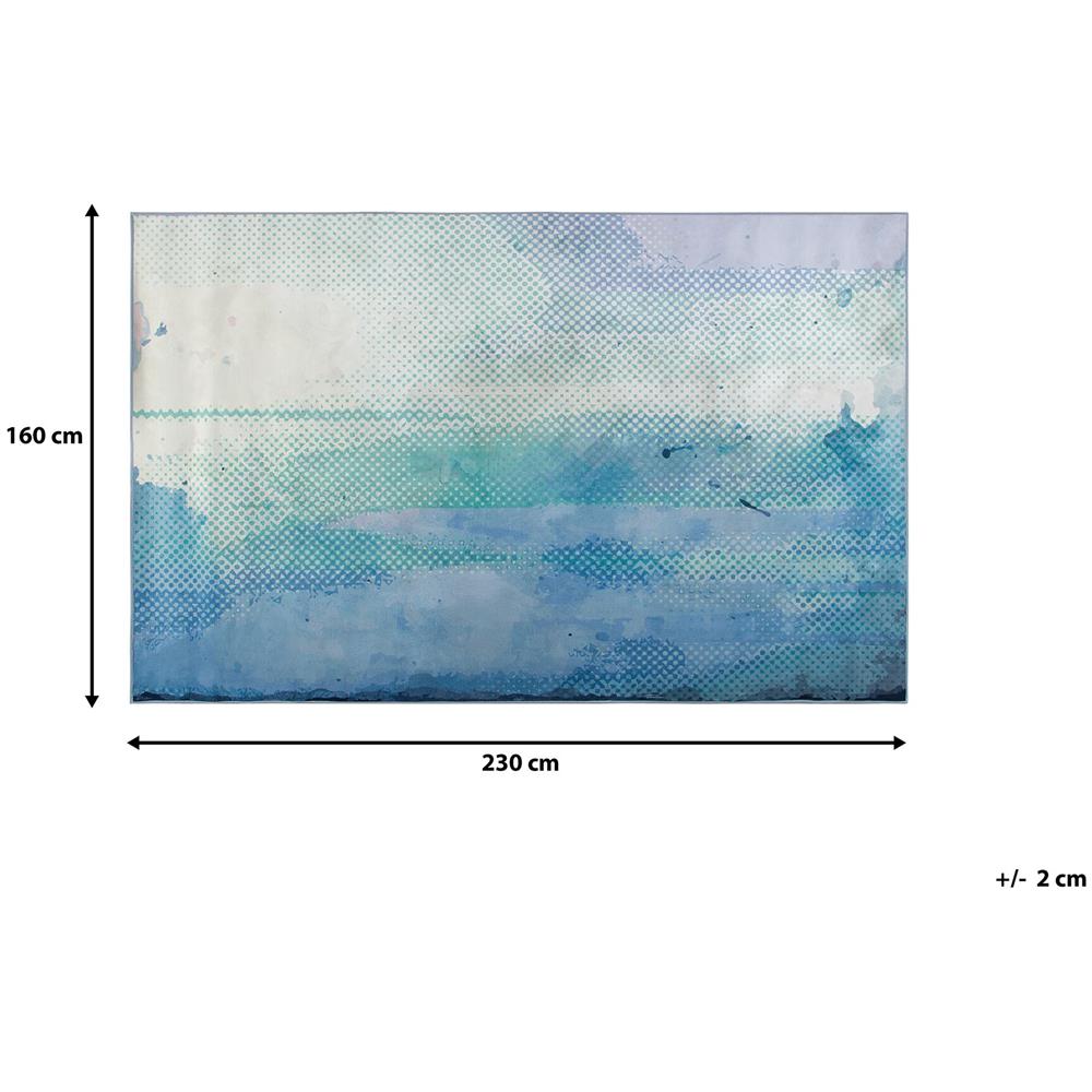 Tappeto Blu / verde 160 X 230 Cm Susuz - Foto 2