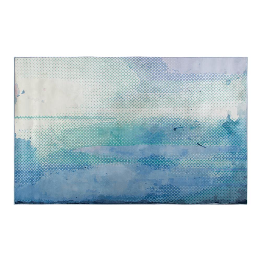 Tappeto Blu / verde 160 X 230 Cm Susuz - Foto 7