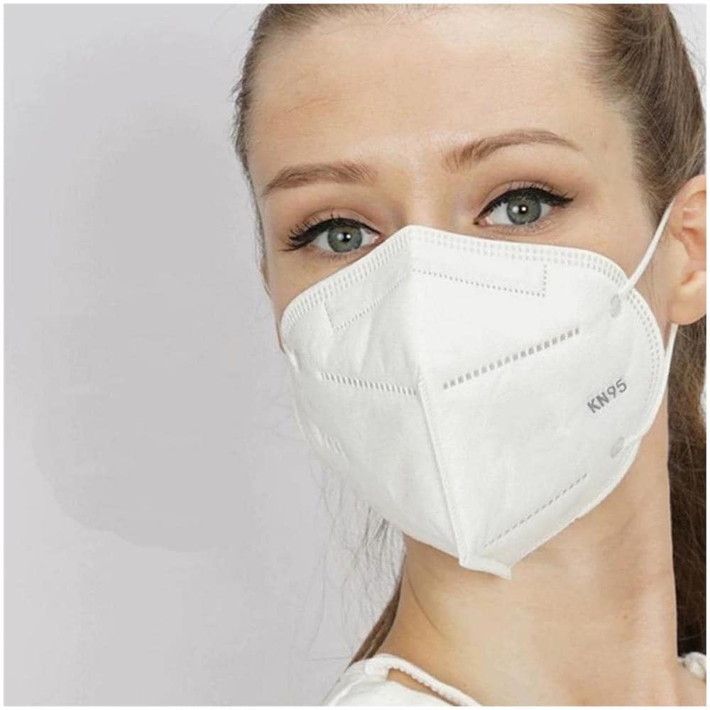 30 Pezzi Mascherine Kn95 Gb2626-2019, Protezione Viso Anti Smog Maschera Anti-inquinamento - Foto 2