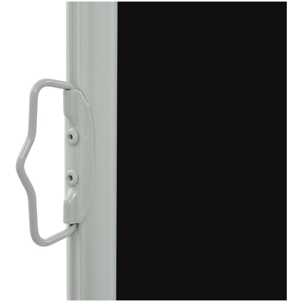 Tenda Laterale Retrattile per Patio 80x300 cm Nera - Foto 2