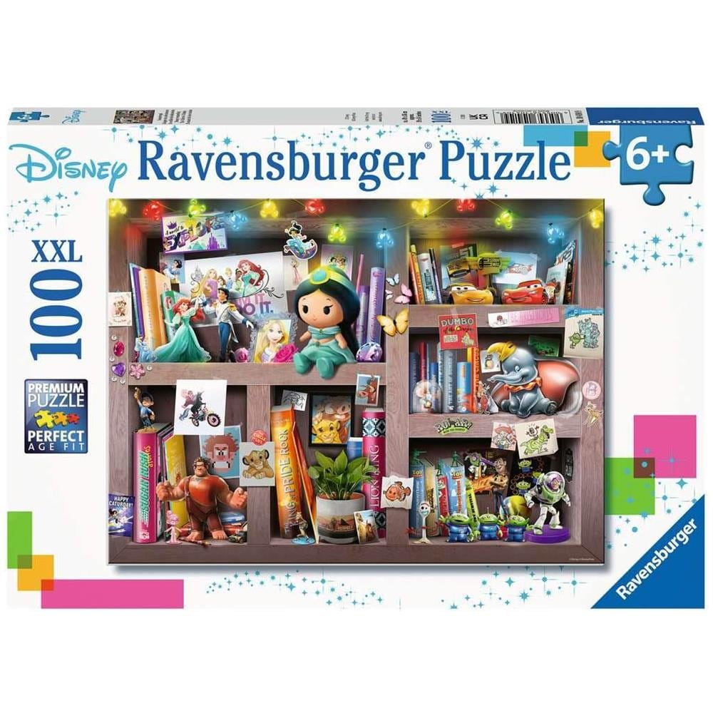 RVB10410 Puzzle da 100 Pezzi XXL - Disney: Lo Scaffale del Collezionista - Foto 1