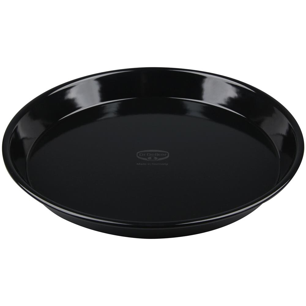Teglia Pizza Smaltata 30 Cm Dr Oetker Cameo, In Acciaio Nero - Foto 1
