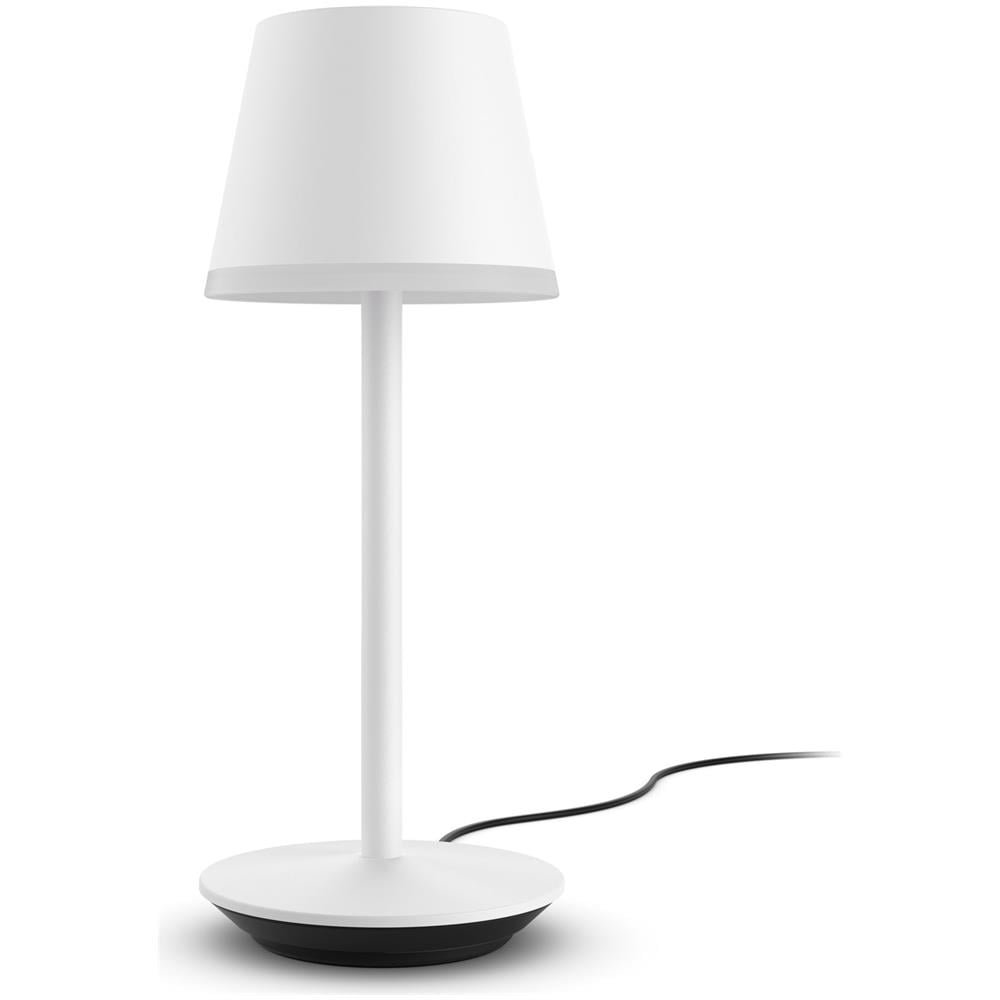 Hue White and Color ambiance Go Lampada Smart da Tavolo Ricaricabile Bianca Wireless - Foto 2