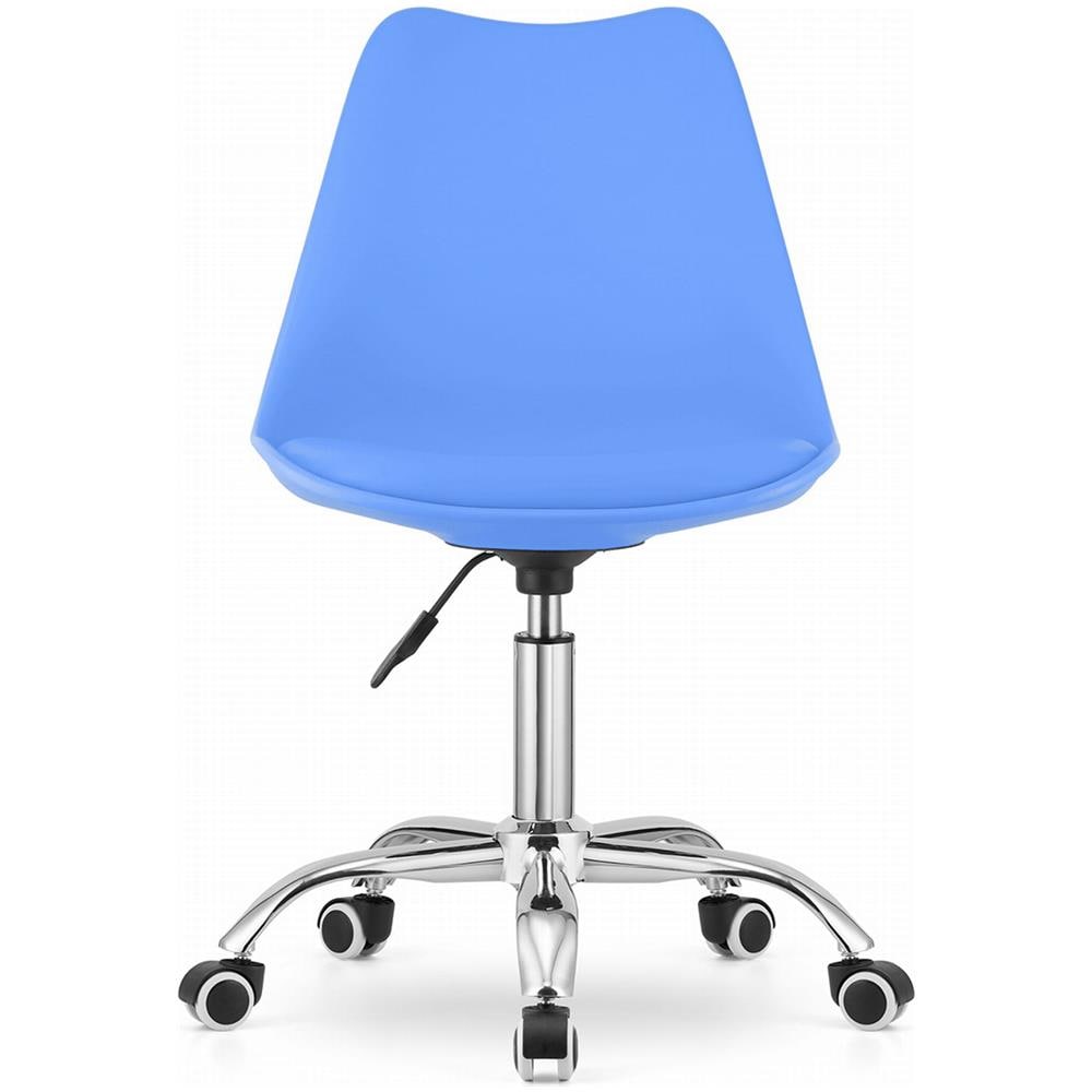 Sedia da lavoro per bambini regolabile in altezza, azzurro - Foto 2