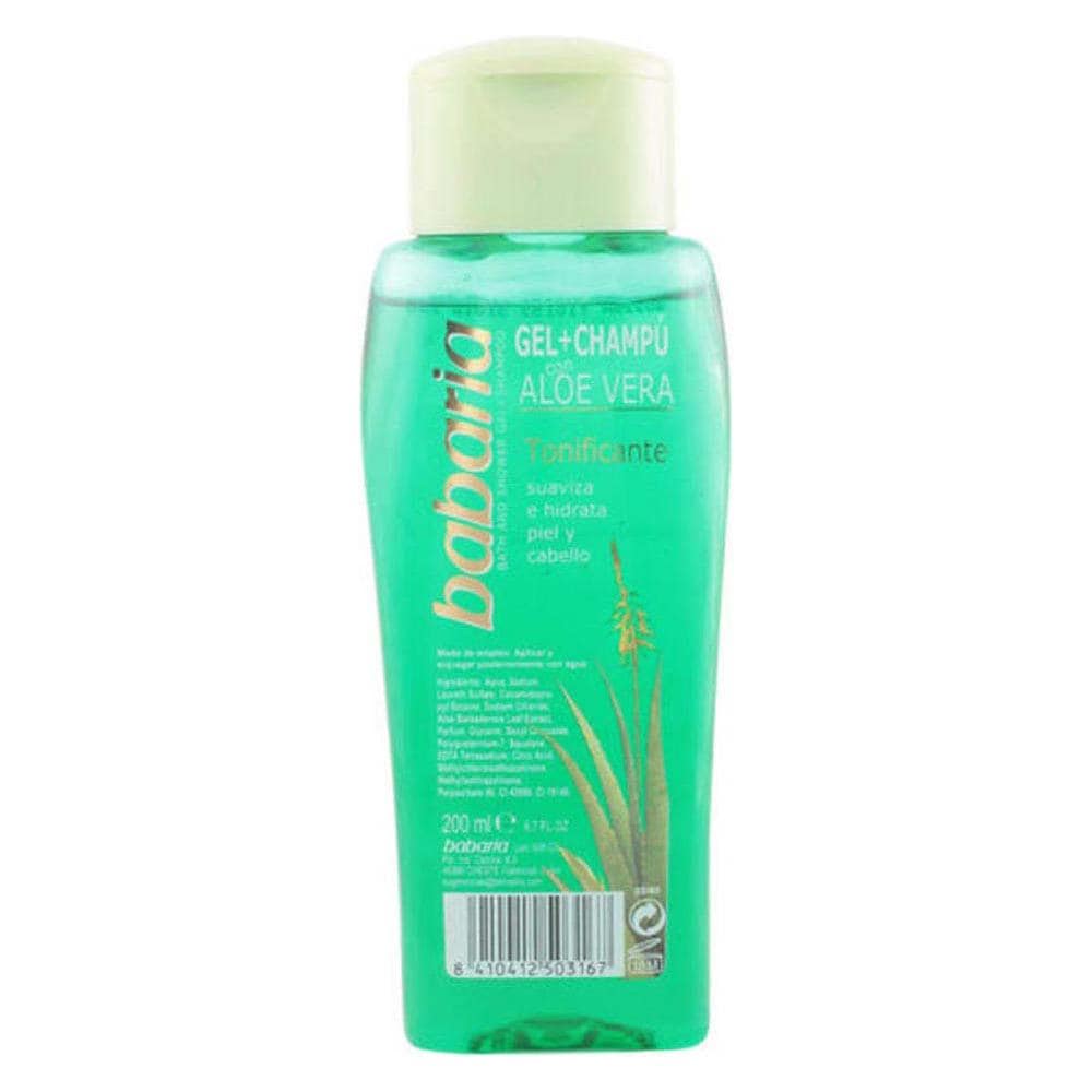 Aloe Vera Shampoo+gel 200ml - Foto 2