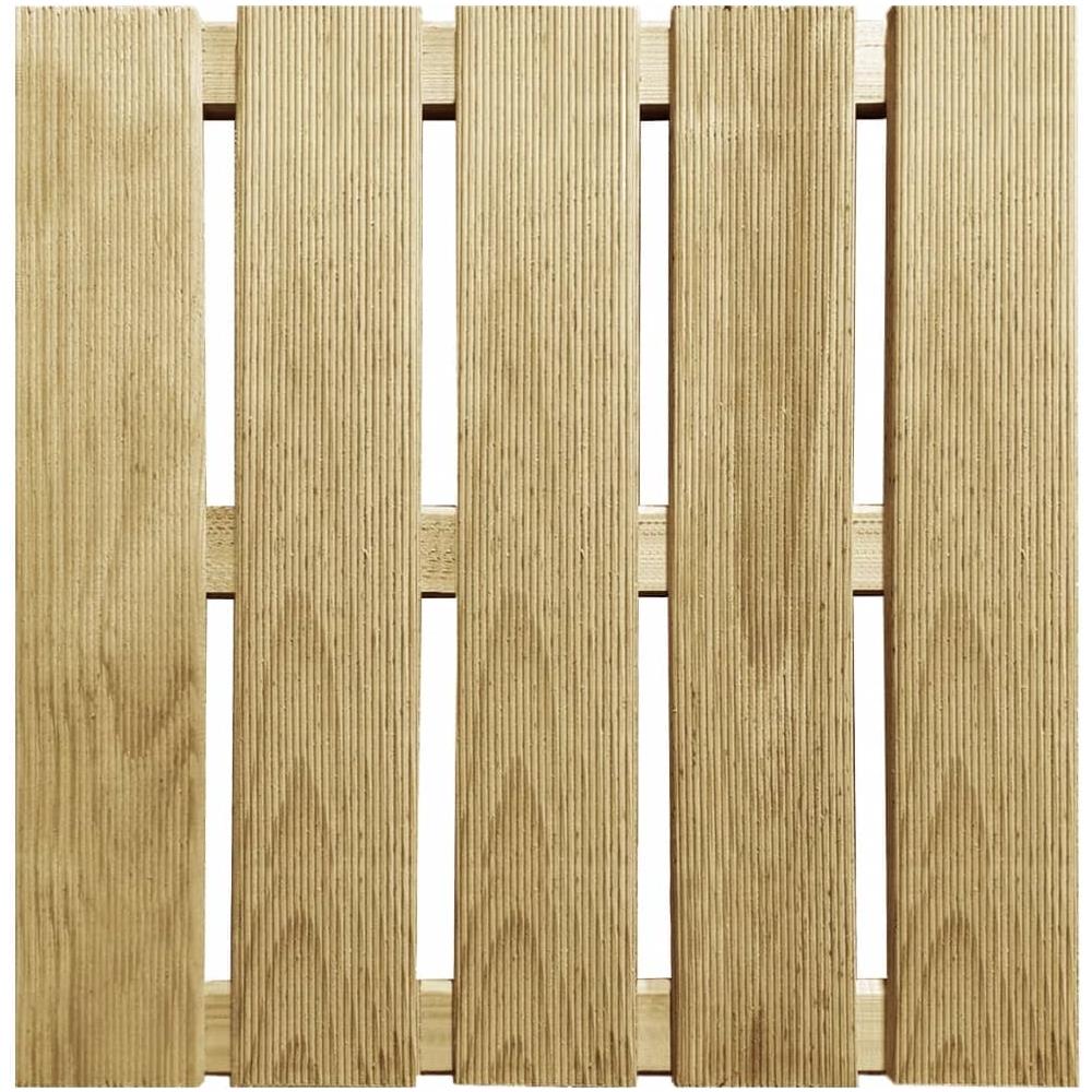 Piastrelle per Esterni 6 pz 50x50 cm in Legno Verde - Foto 2