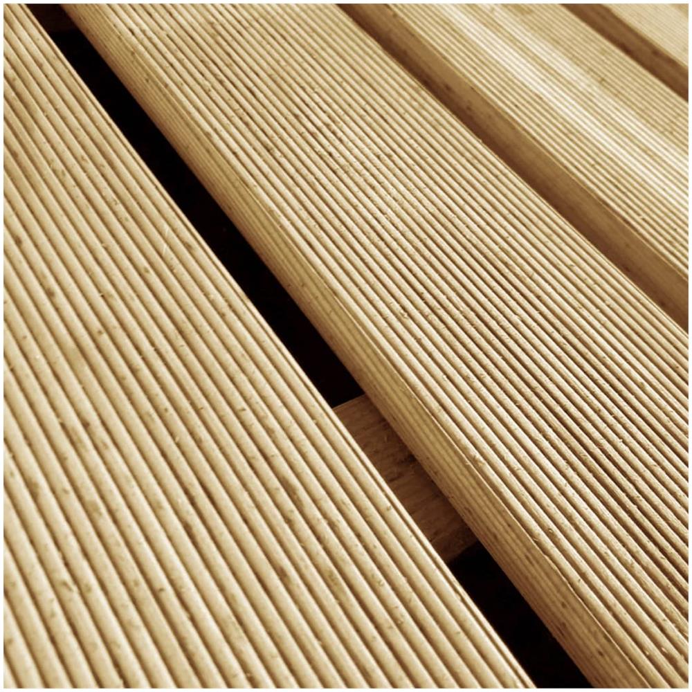 Piastrelle per Esterni 6 pz 50x50 cm in Legno Verde - Foto 3