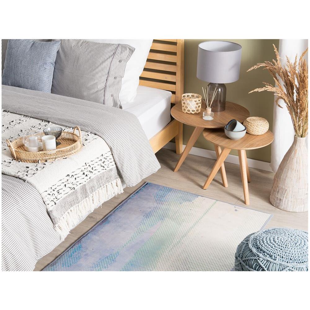 Tappeto Blu / verde 80 X 150 Cm Susuz - Foto 2