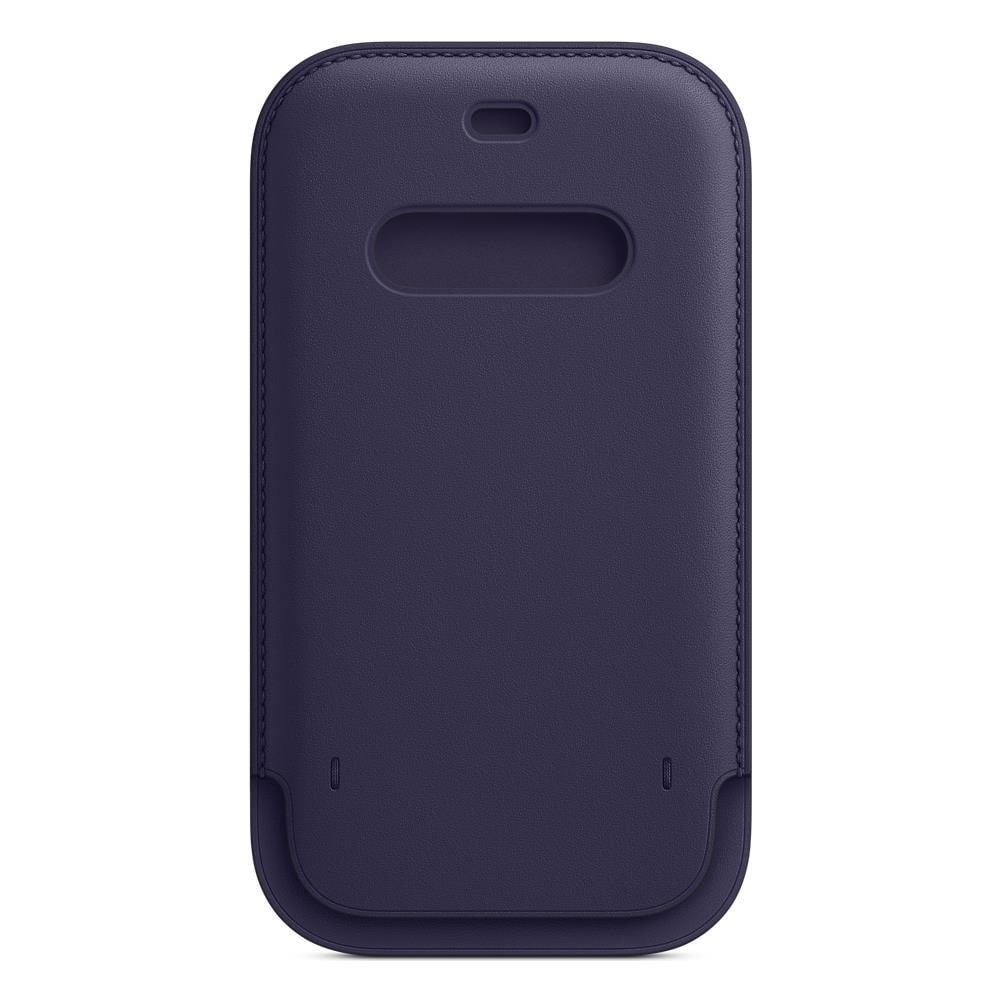 with MagSafe - Copertura protettiva - pelle - viola per iPhone 12, 12 Pro - Foto 3