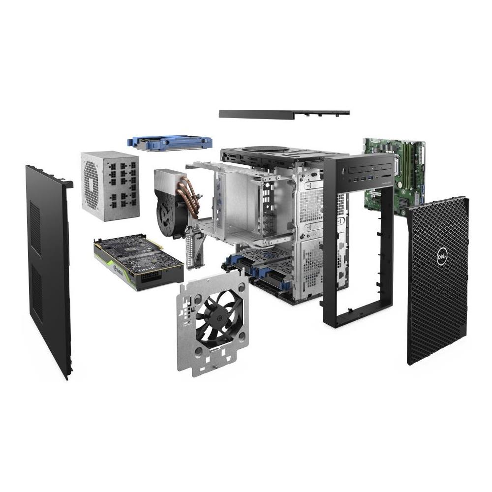 Workstation Precision 3650 Intel Core i7-10700K Octa Core 3,8 GHz Ram 32 GB SSD 512GB DVD±RW 5x USB 3.2 Windows 10 Pro - Foto 5