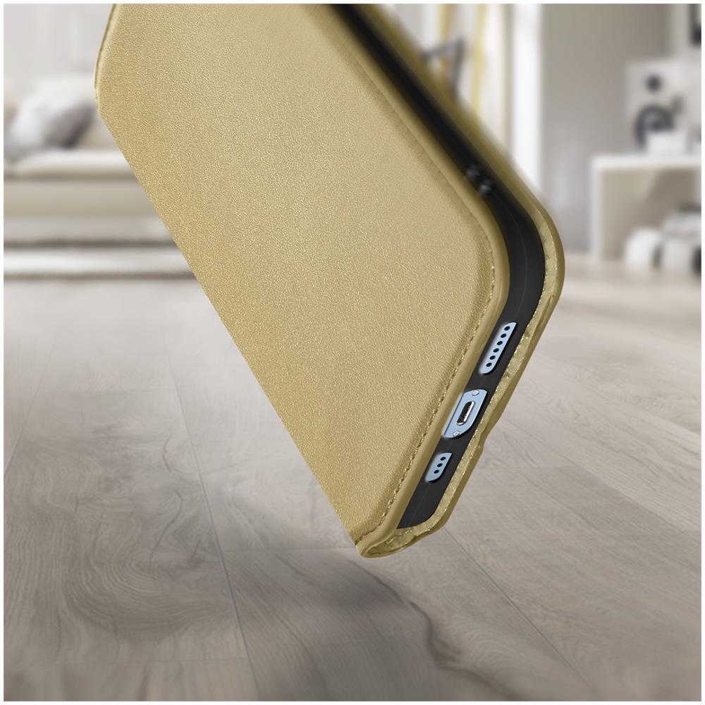Custodia Iphone 13 Portafoglio E Supporto Video Beige - Foto 5