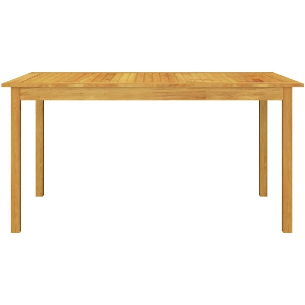 Set Mobili da Pranzo per Giardino 5 pz Nero - Foto 3