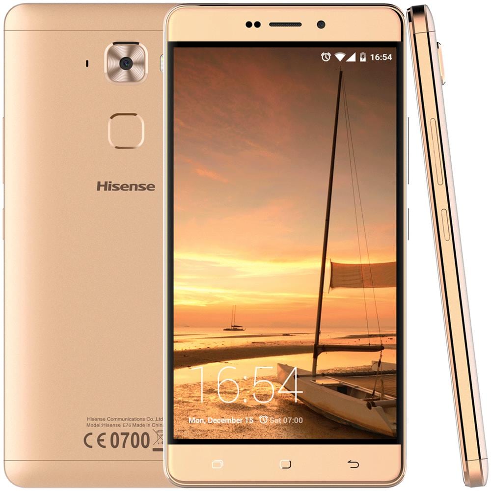 E76 32 GB 4G / LTE Dual Sim Display 5.5" Full HD Slot Micro SD Fotocamera 13 Mpx Android Italia Oro - Foto 2