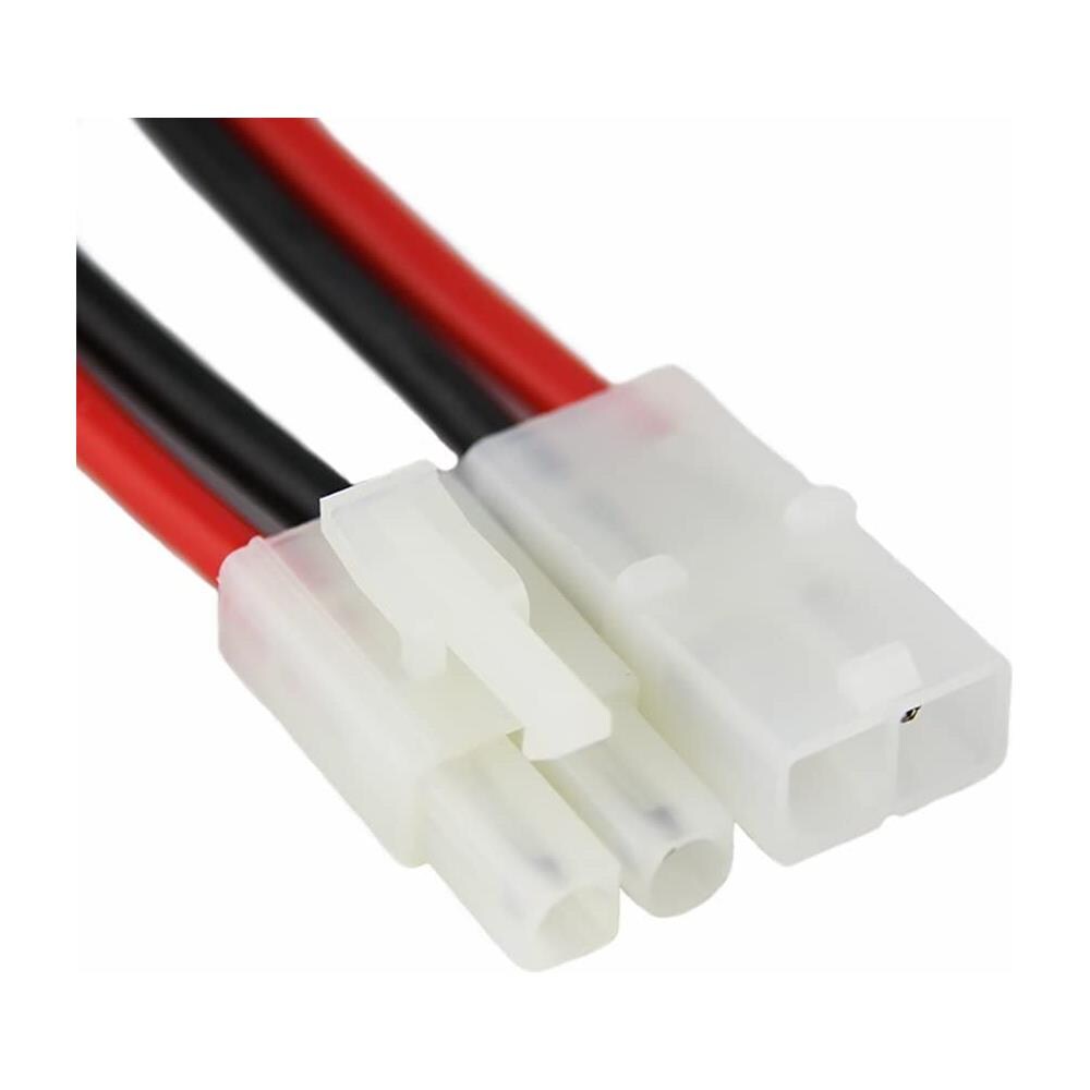 3 Paia Tamiya Plug Maschio Femmina Cavo Adattatore Connettore 14awg 10cm Per Rc Car Lipo Battery Charge - Foto 3