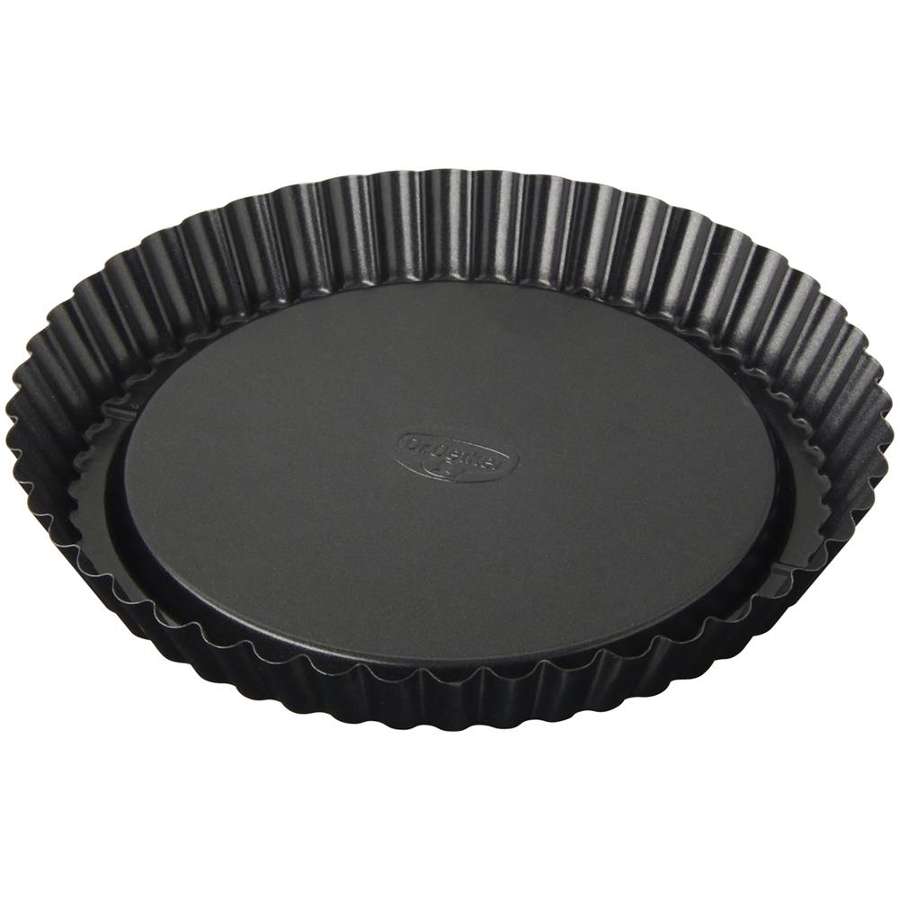 Stampo Crostata 22 Cm Dr Oetker Cameo, In Acciaio Nero - Foto 1