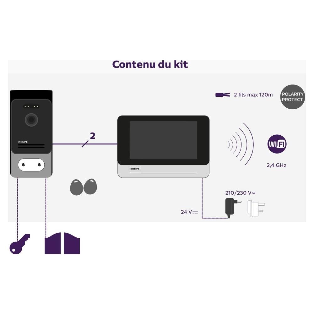 Videotelefono Connesso Welcome Eye Connect 2 - Foto 7