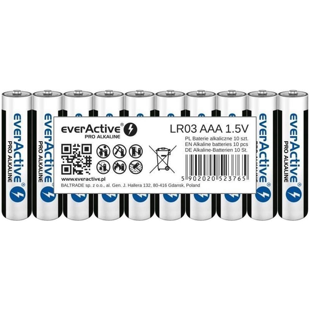 Batterie Alcaline Pro Alkaline Lr03 Aaa - Confezione Termoretraibile - 10 Pezzi - Foto 1