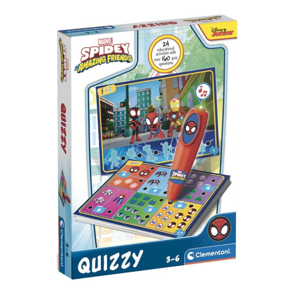 Sapientino Marvel Spidey Amazing Friends Penna Interattiva Con Schede Gioco Educativo Elettronico Parlante - Foto 1