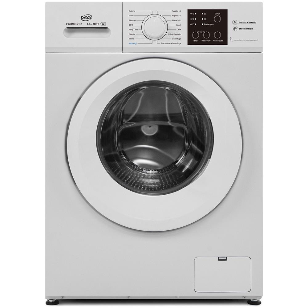 Lavatrice Standard DSW61025M18A DSW61025M18A 6 Kg Classe A Centrifuga 1000 giri - Foto 1