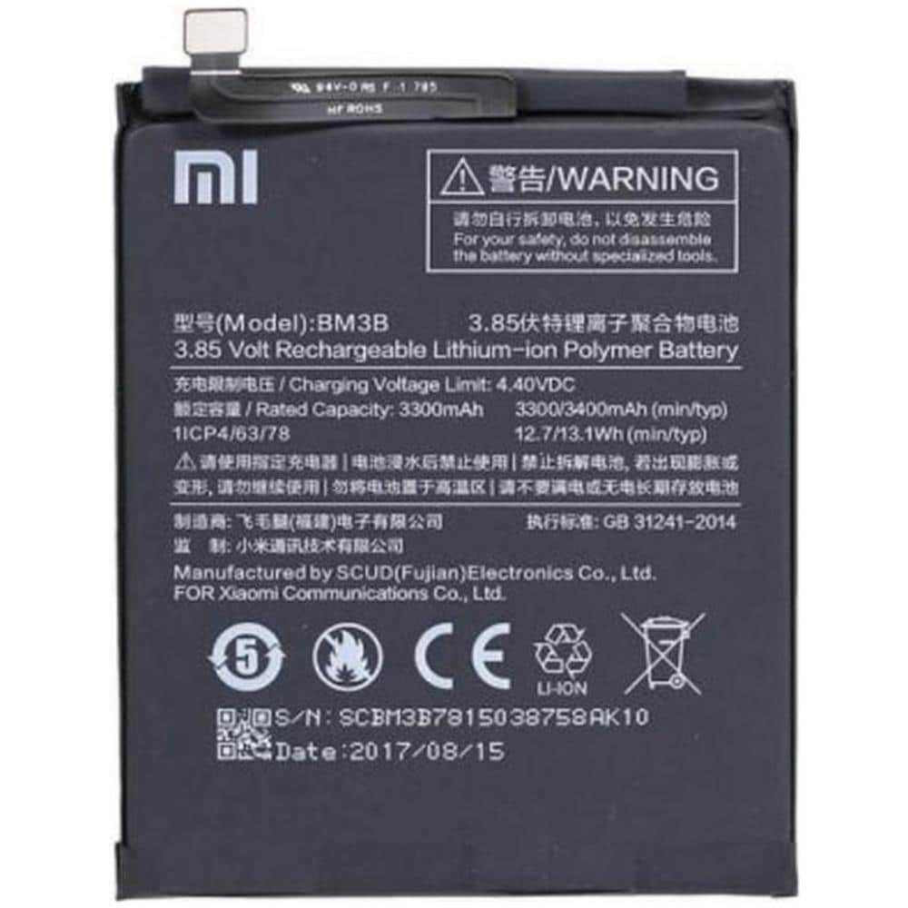 Batteria Pila Ricambio Originale Xiaomi Bm3b 3400 Mah Per Mi Mix 2 / Mi Mix Evo - Foto 1