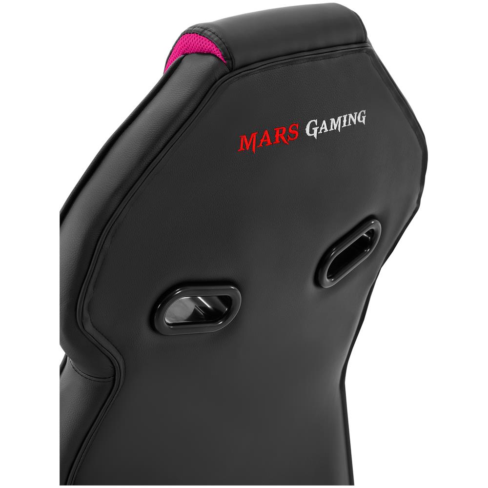 Sedia Gaming MGC118BPK in Ecopelle Colore Nero / Rosa - Foto 6