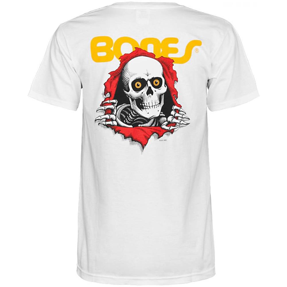 T-shirt Powell Peralta Ripper Bianco (l, Bianco) - Foto 1