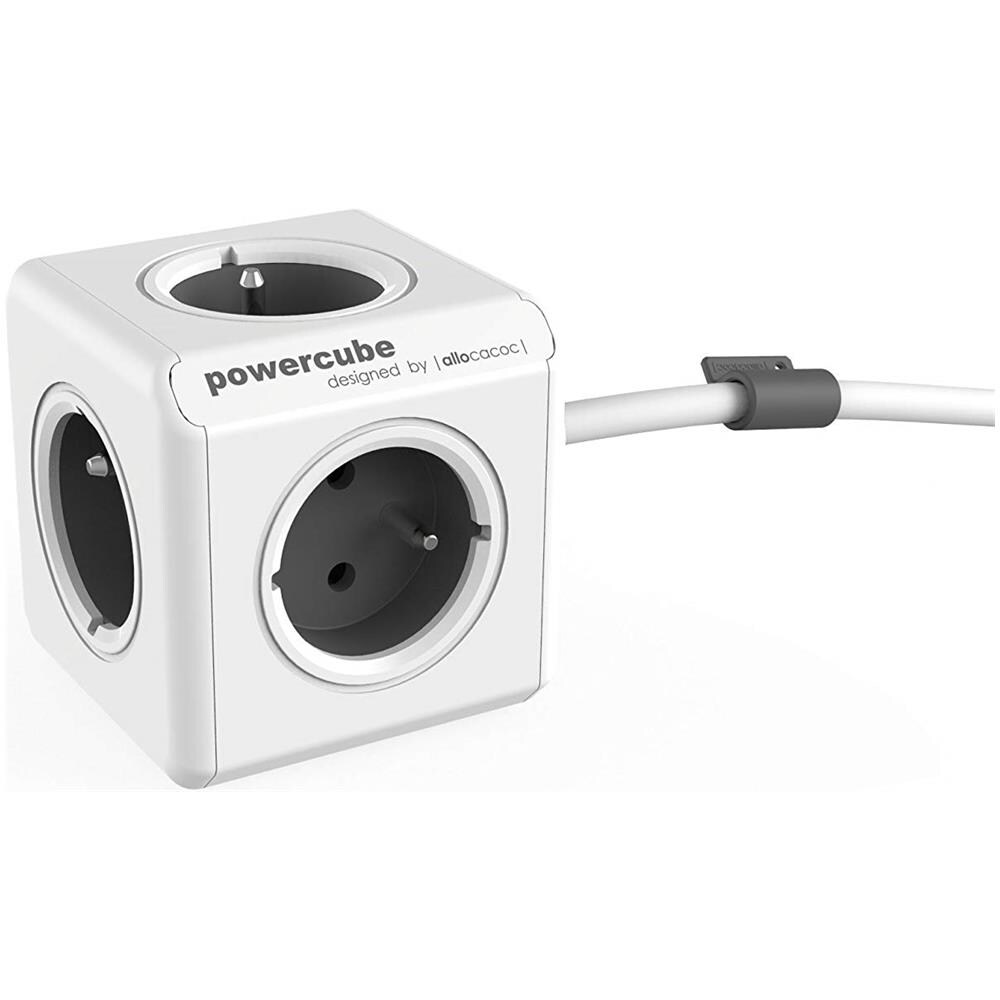 Powercube Extended Type E - Power Extensions (white, Grey)  - Foto 1