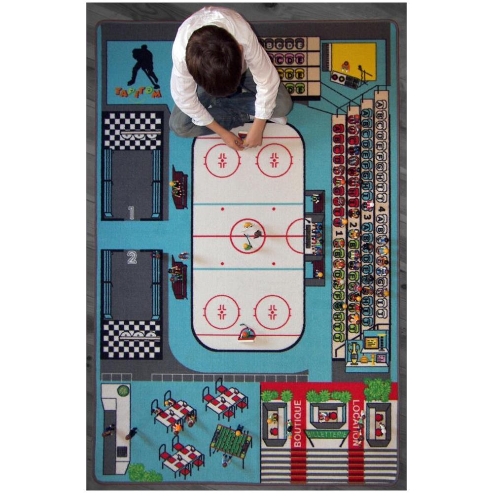 Bambino Tappeto Pattinaggio - Hockey Su Ghiaccio ® - 130 X 200 Cm - Foto 3