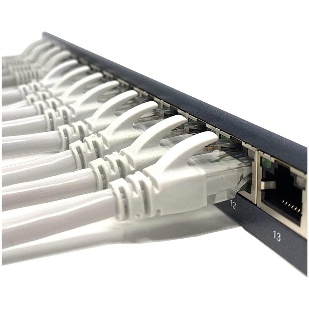 Cavo Di Rete Ethernet Cat6, Awg24, Cca, Utp, Rj45 100 Metri - Foto 2