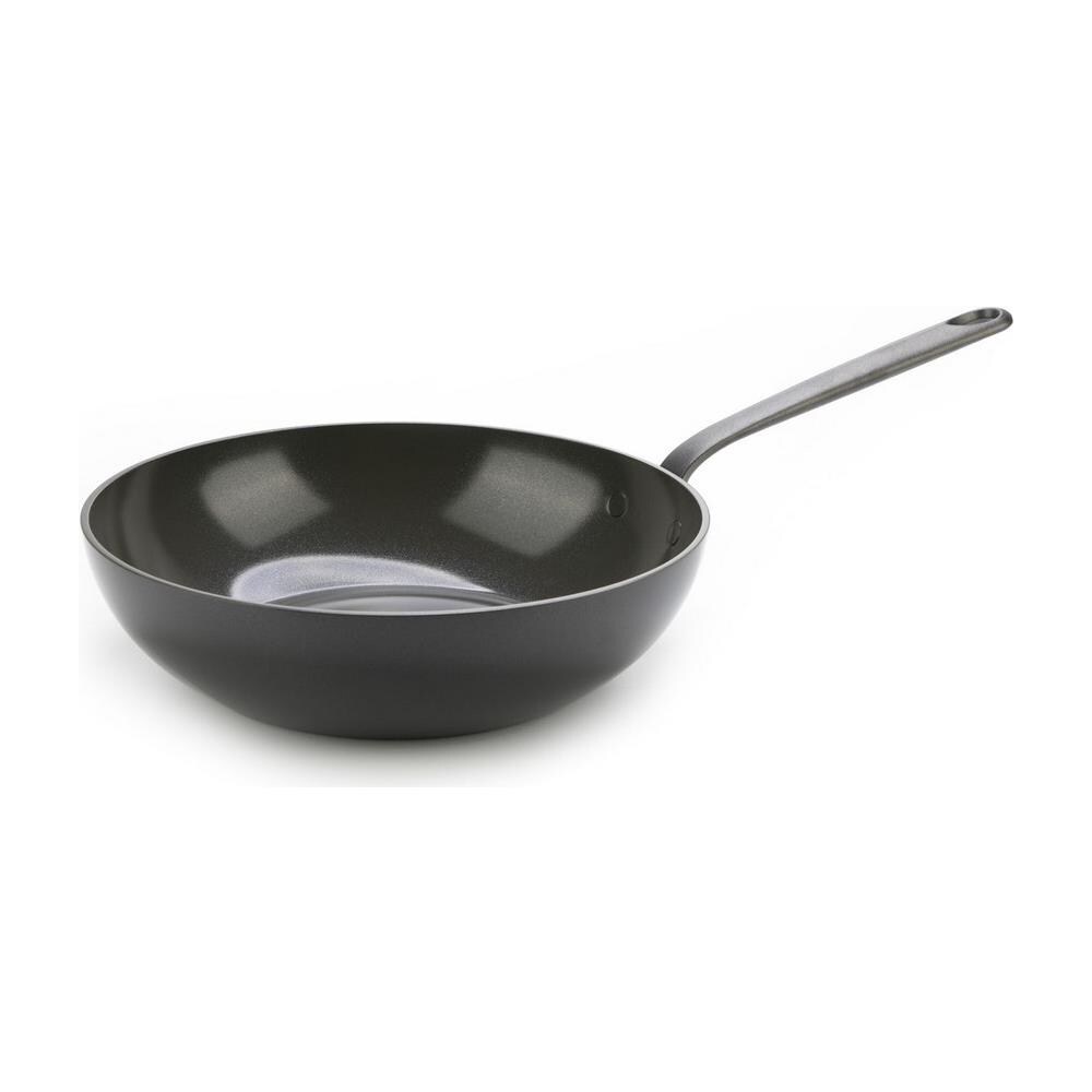 Padella Wok In Alluminio 28cm Nera - Cc002266-001 - Foto 1