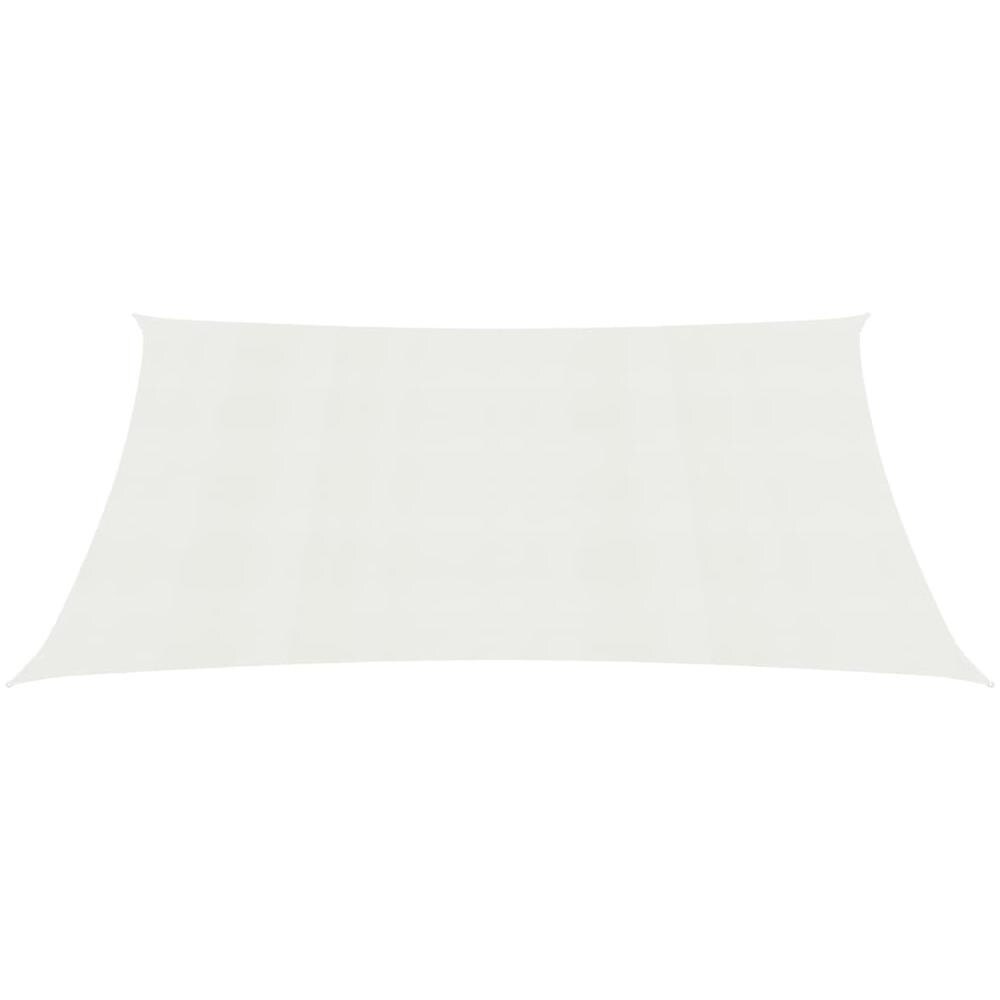 Vela Parasole 160 g / m² Bianca 3x4 m in HDPE - Foto 3