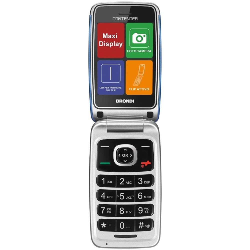 Contender Cellulare Dual Sim Display 3"+ Slot Micro SD Fotocamera 1.3 Mpx Bluetooth - Italia - Foto 2