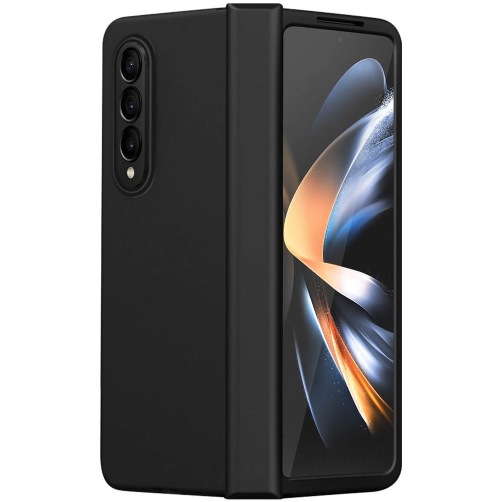 Cover Rigida Con Salvadisplay Flessibile Per Galaxy Z Fold4 Soft-touch Nera - Foto 1