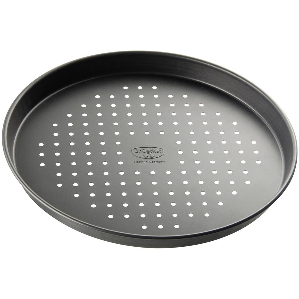 Teglia Pizza 28 Cm Dr Oetker Cameo, In Acciaio Nero - Foto 1