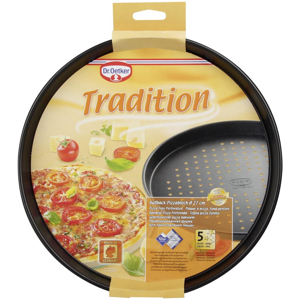 Teglia Pizza 28 Cm Dr Oetker Cameo, In Acciaio Nero - Foto 2
