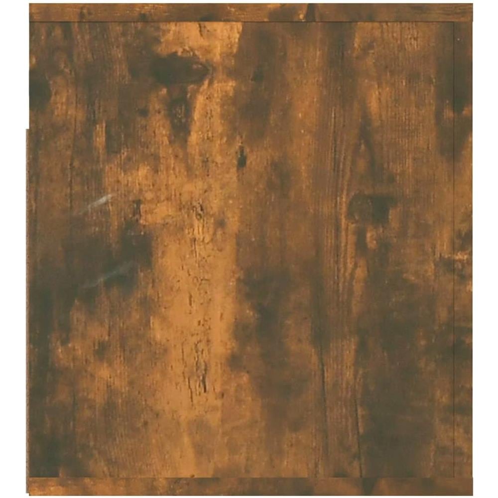 Comodini A Muro 2 Pz Rovere Fumo 50x36x40 Cm - Foto 7