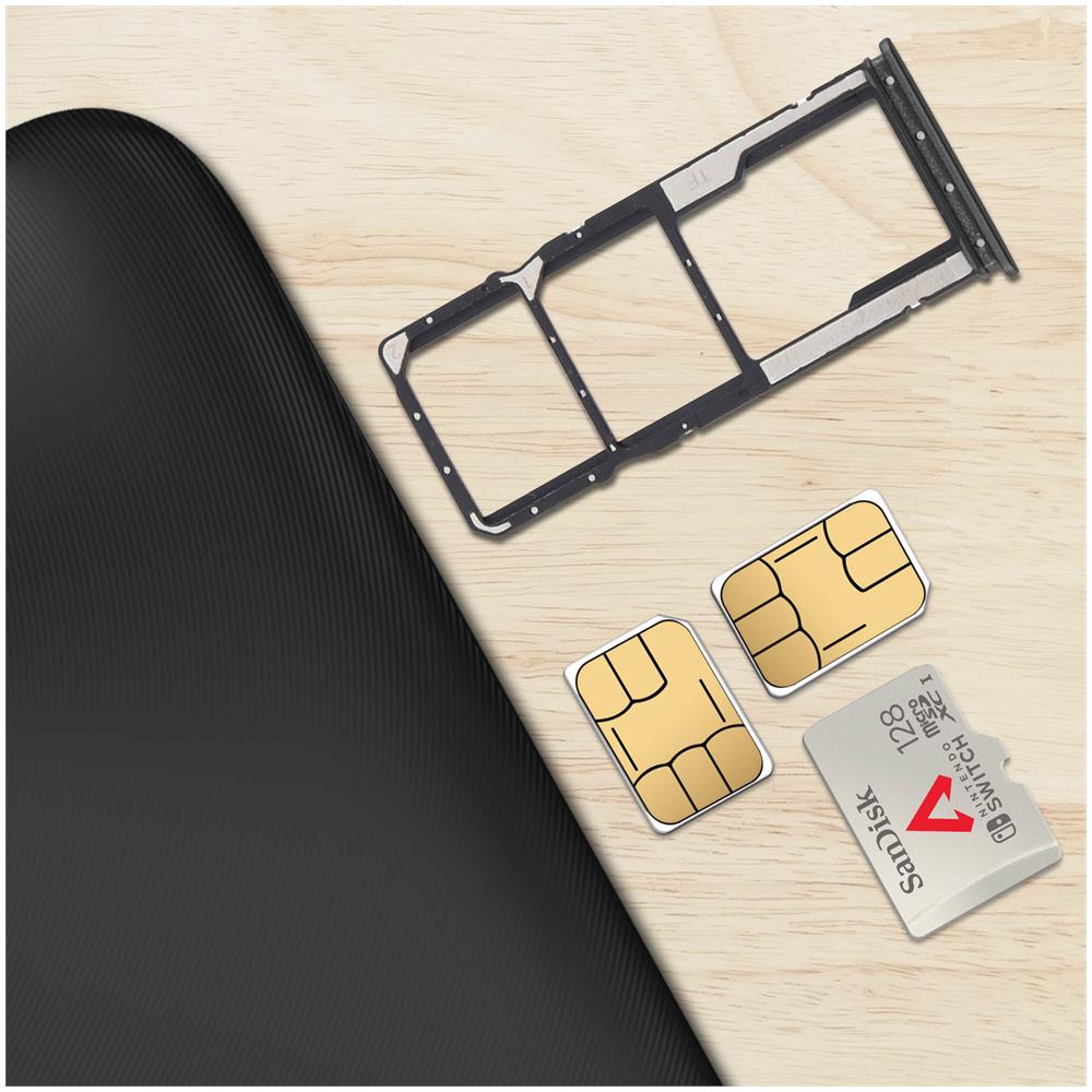 Carrellino Di Ricambio Scheda Sim Per Redmi 9a / 10a Compatibile Grigio Scuro - Foto 5